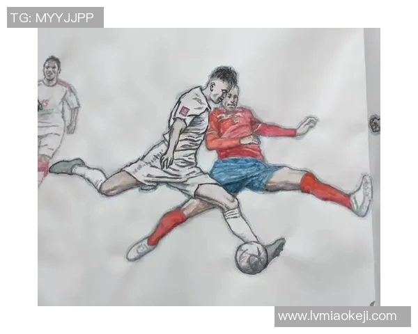 黑笔素描技艺展现足球明星独特魅力与风采的艺术之旅